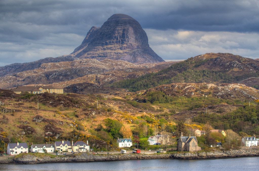 Lochinver is the largest settlement in Assynt.