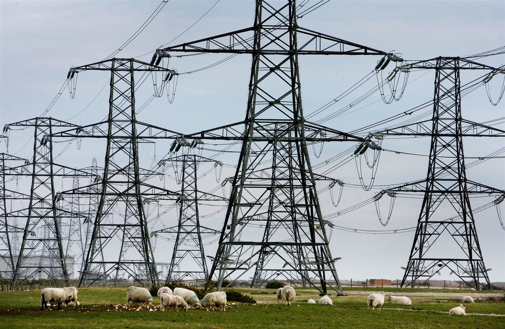 Decarbonisation in power is being held back by delays in connecting renewables projects to the national grid as some operators must wait more than a decade to connect (Gareth Fuller/PA)