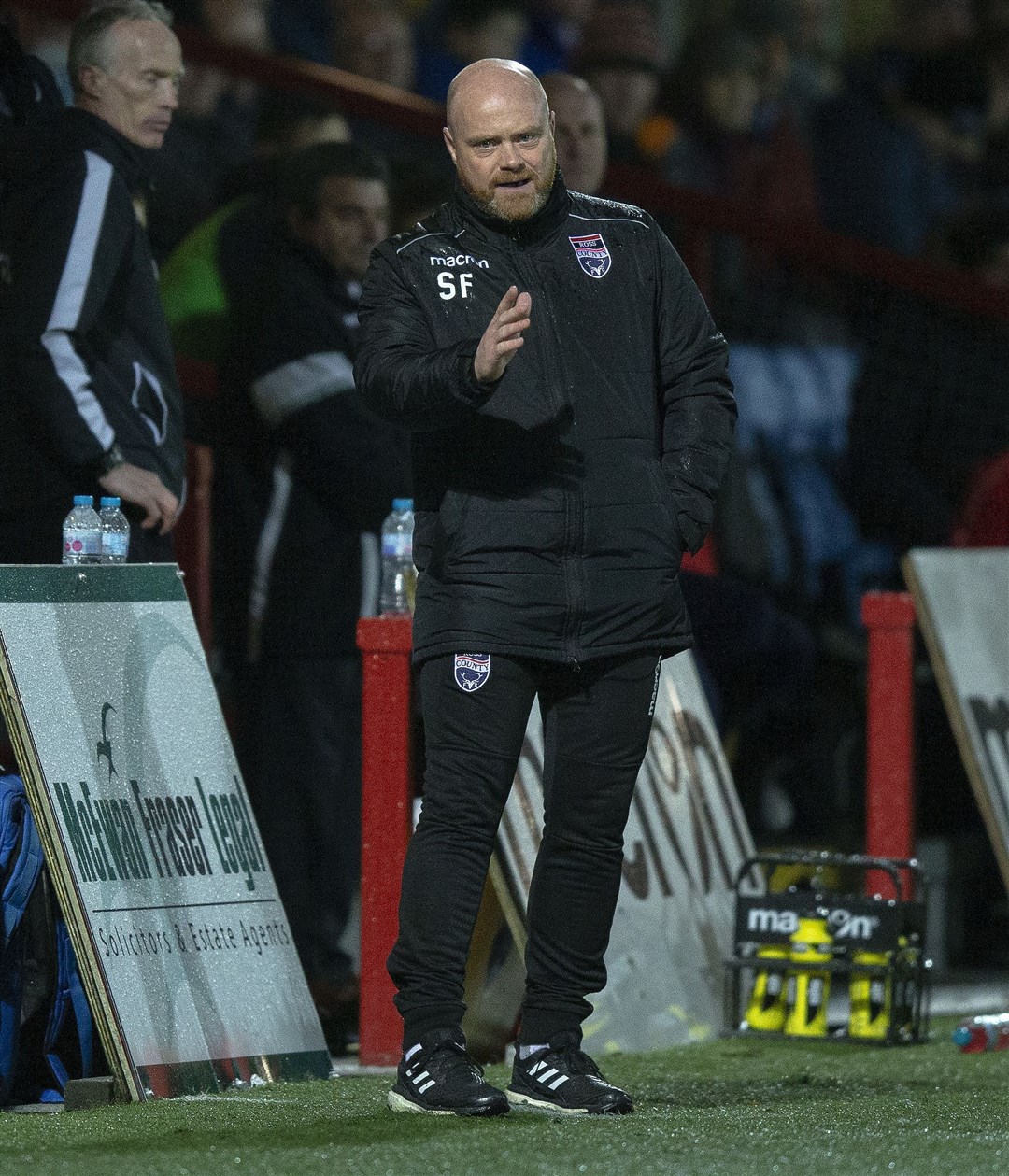 Steven Ferguson is realistic that Ross County's playing style may have to change in the Premiership. Picture: Ken Macpherson