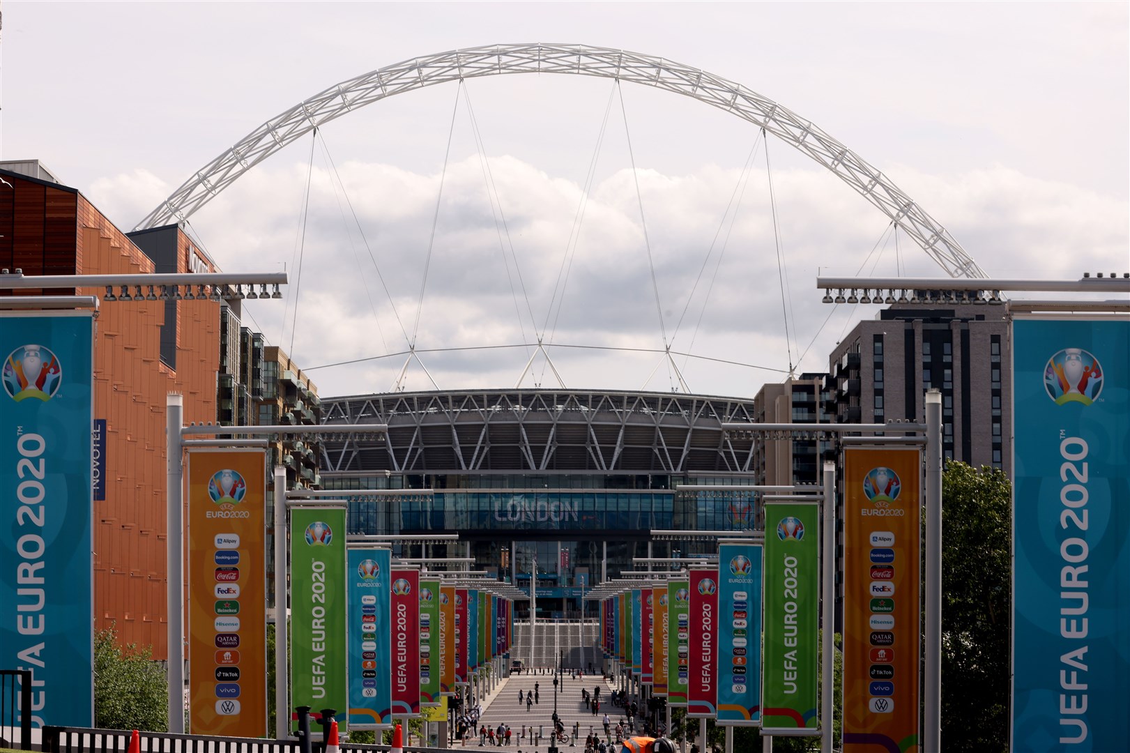 Wembley Stadium (Steven Paston/PA)
