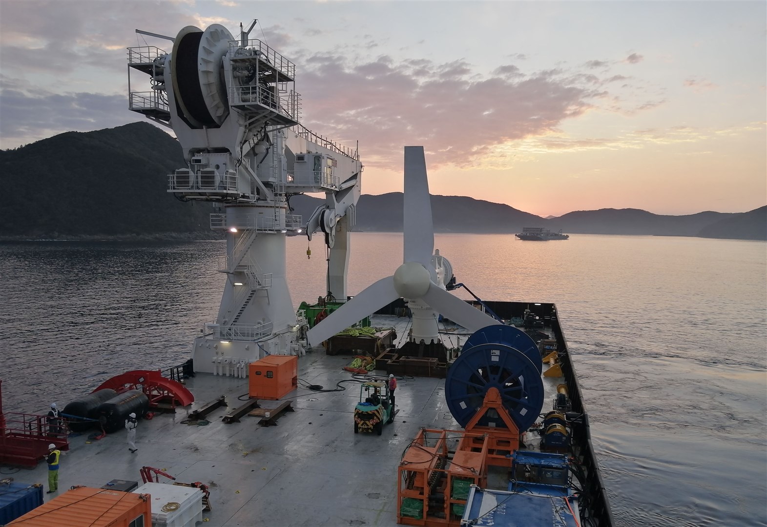The AR500 turbine is now helping Japan produce clean electricity from tidal power,