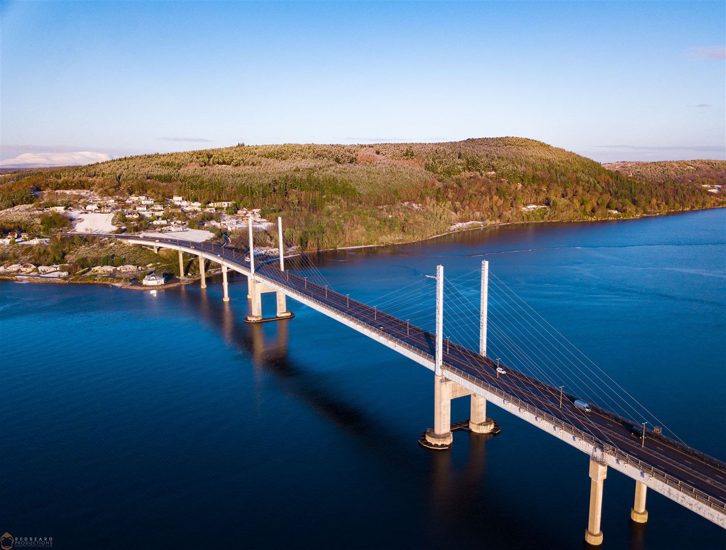 The Kessock Bridge and Ord Hill by Cameron Carroll.