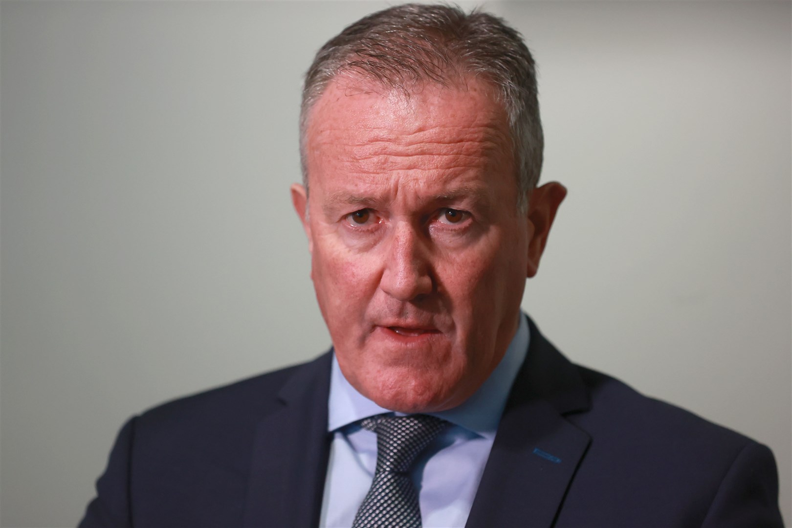 Sinn Fein MLA Conor Murphy said the DUP’s blockade of Stormont had left Northern Ireland ‘exposed to complete Tory policy’ (Liam McBurney/PA)