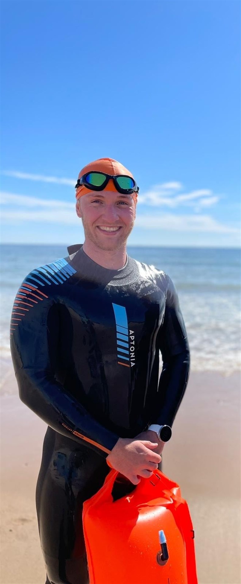 Ross Sutherland Rugby Club's development officer John Mann is set to take on seven triathlons in seven days to raise funds for the club and Alzheimer's Scotland.