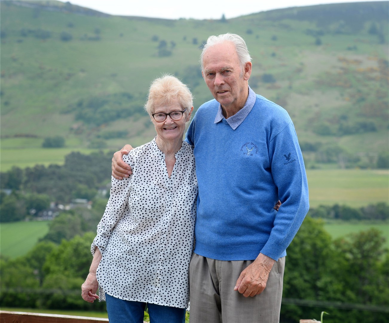 Mina and Neil MacDonald have been married for 60 years.Neil originally made the heart for Mina. Picture: Gary Anthony