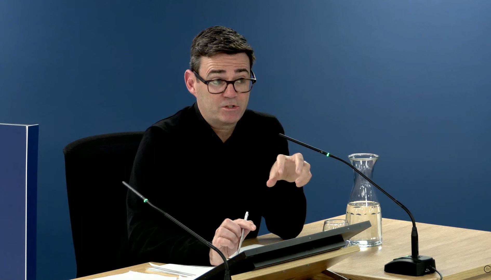 Andy Burnham said Manchester had been subjected to a ‘punishment beating’ (UK Covid-19 Inquiry)