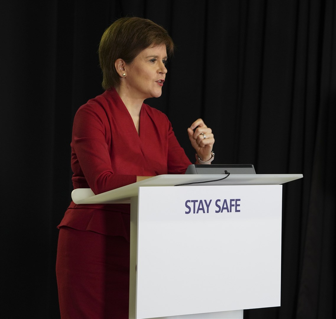 Nicola Sturgeon said the 'difficult decision' was driven by evidence and aims to prevent a spike in cases in the weeks to come.
