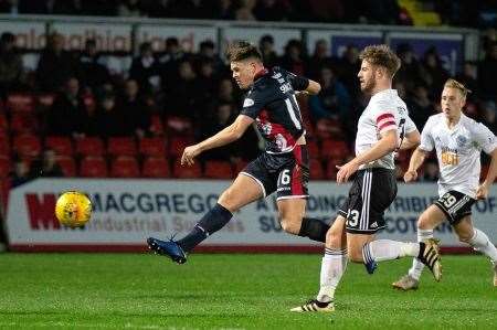 Lewis Spence is loving the level of determination in the Ross County dressing room. Picture: Ken Macpherson