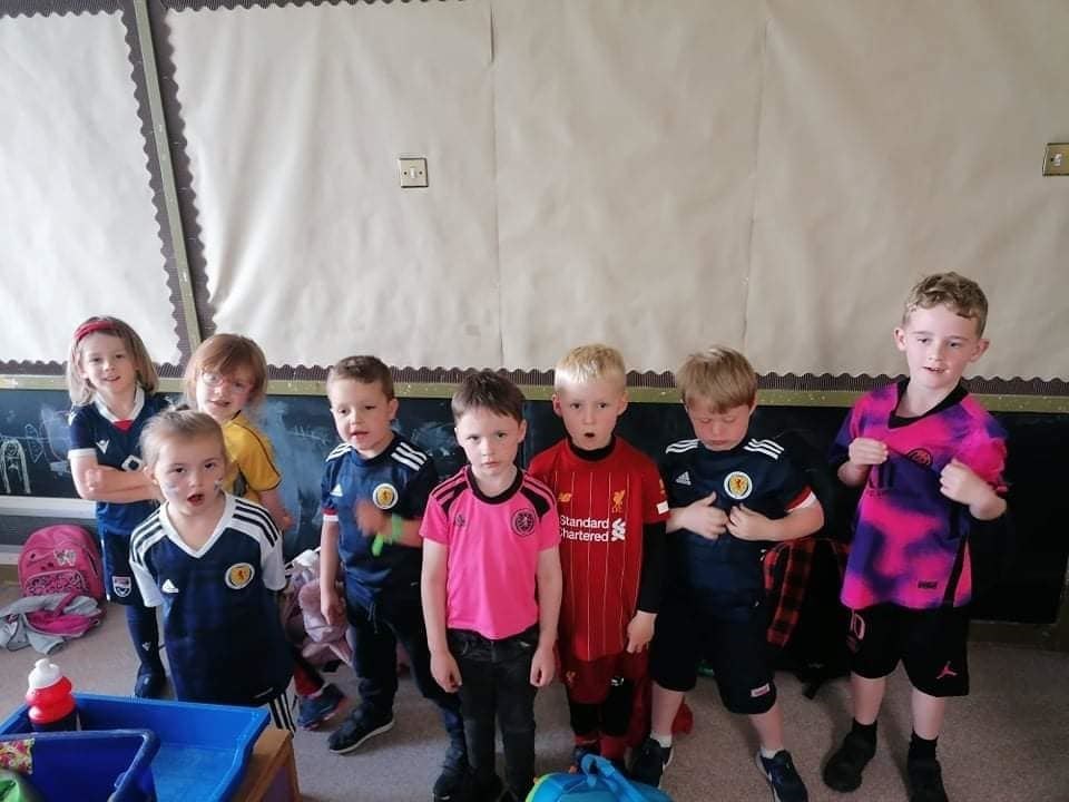 Tarradale Primary School kids had a whale of a time together regardless of the result!