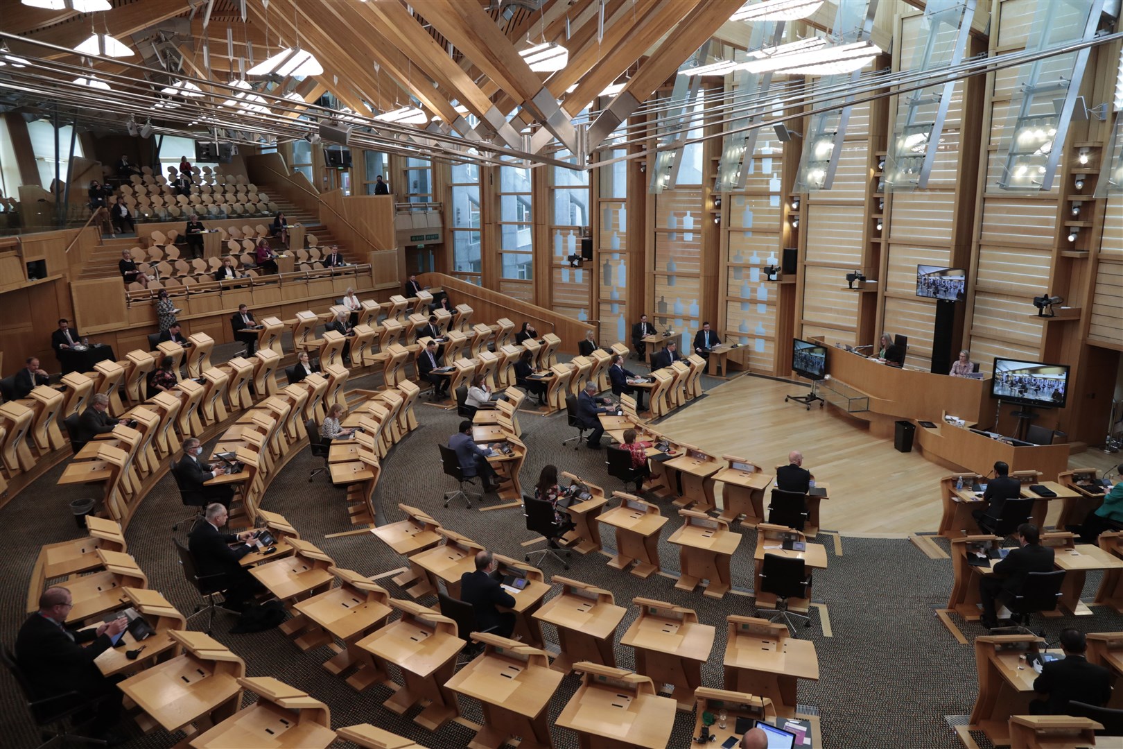 Holyrood. Picture: Andrew Cowan/Scottish Parliament.
