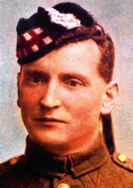The courage of Company Sergeant Major John Skinner was recognised with a Victoria Cross