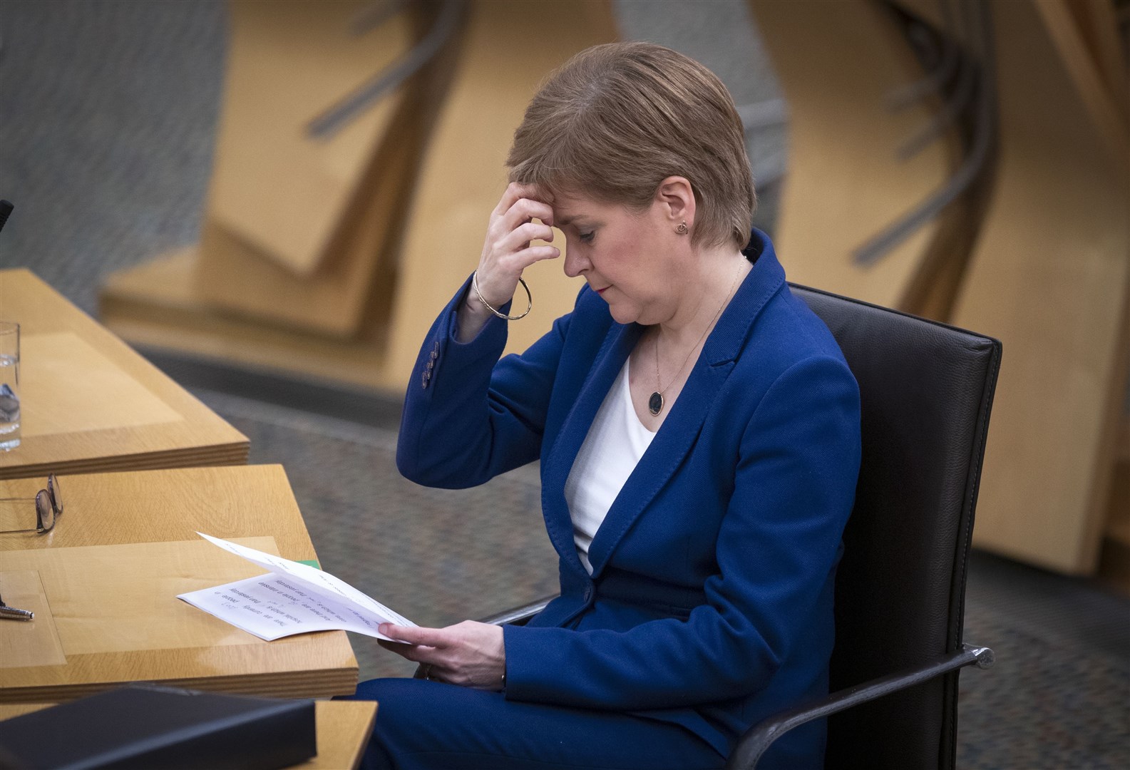 Key to the matter is when Ms Sturgeon learned about complaints made against her predecessor’s behaviour (Jane Barlow/PA)