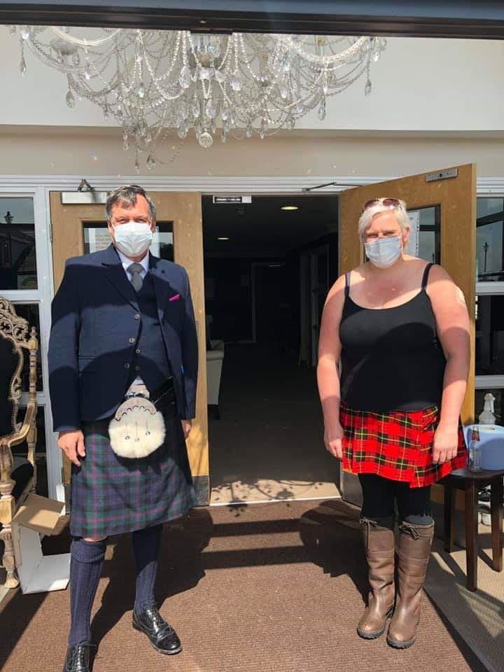 Innis Mhor care home Highland Games