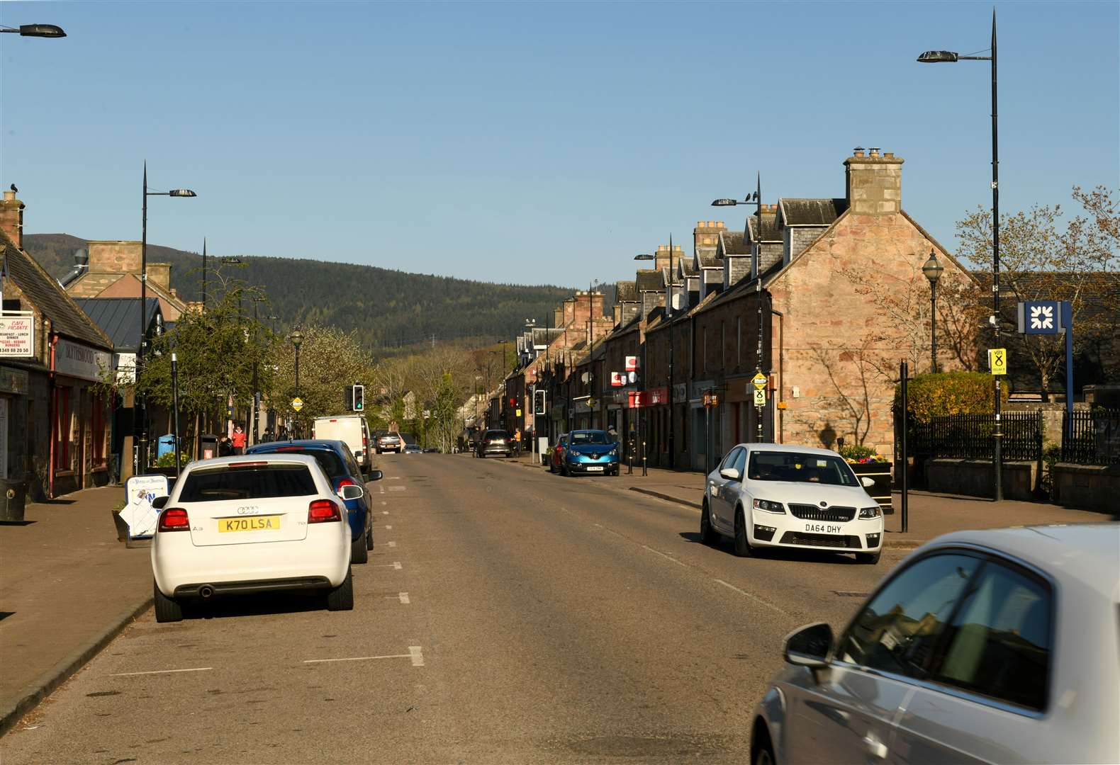 The attack happened on Alness High Street, the court was told. Sentence has been deferred for background and restriction of liberty order reports. Picture: James Mackenzie.
