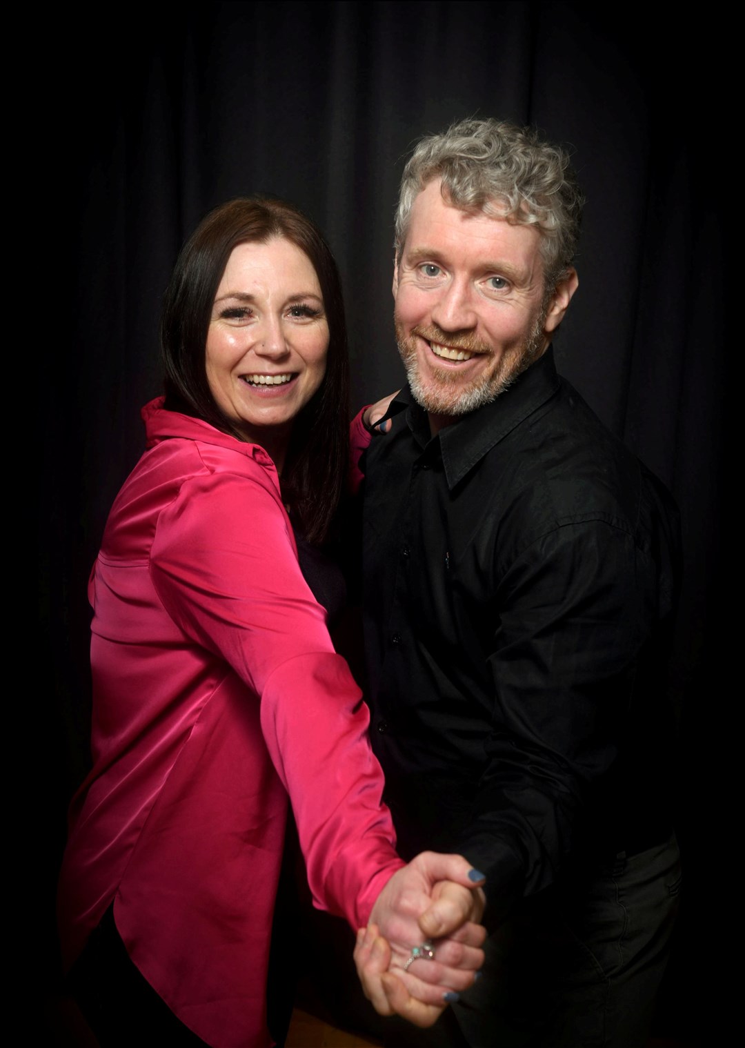 Ailsa Campbell and Neil Pirritt. Picture: James Mackenzie.