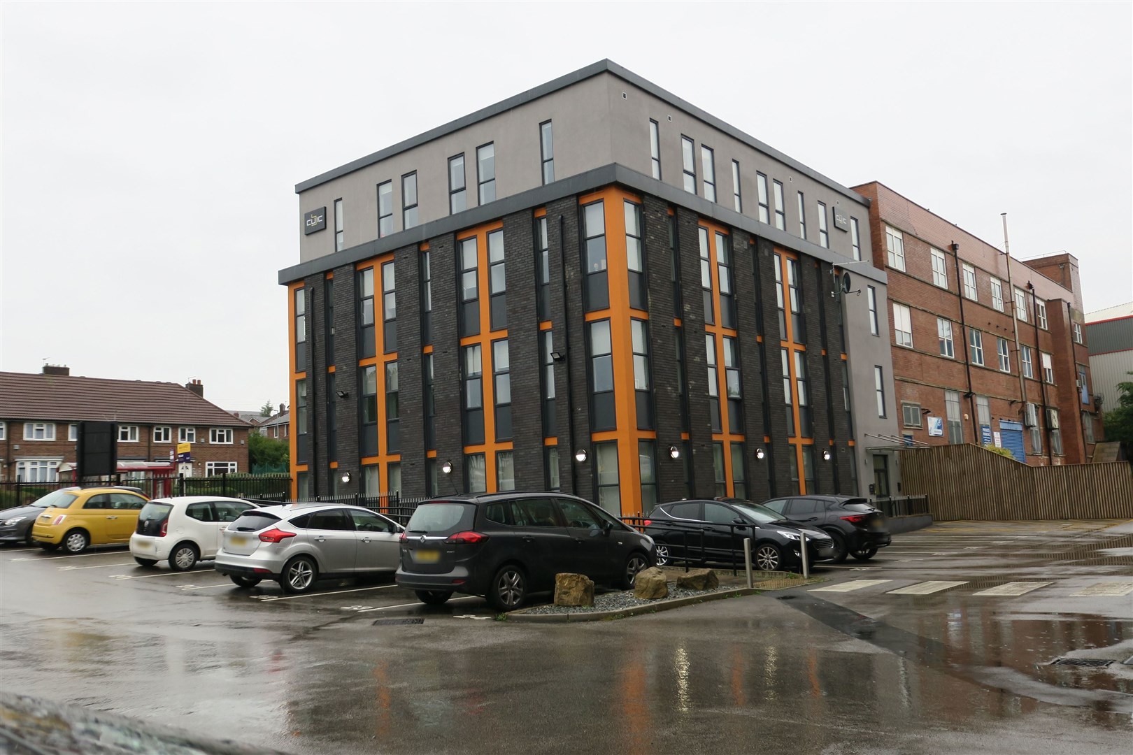 Cubic Apartments in Leeds, the location of one of the seized properties (NCA/PA)