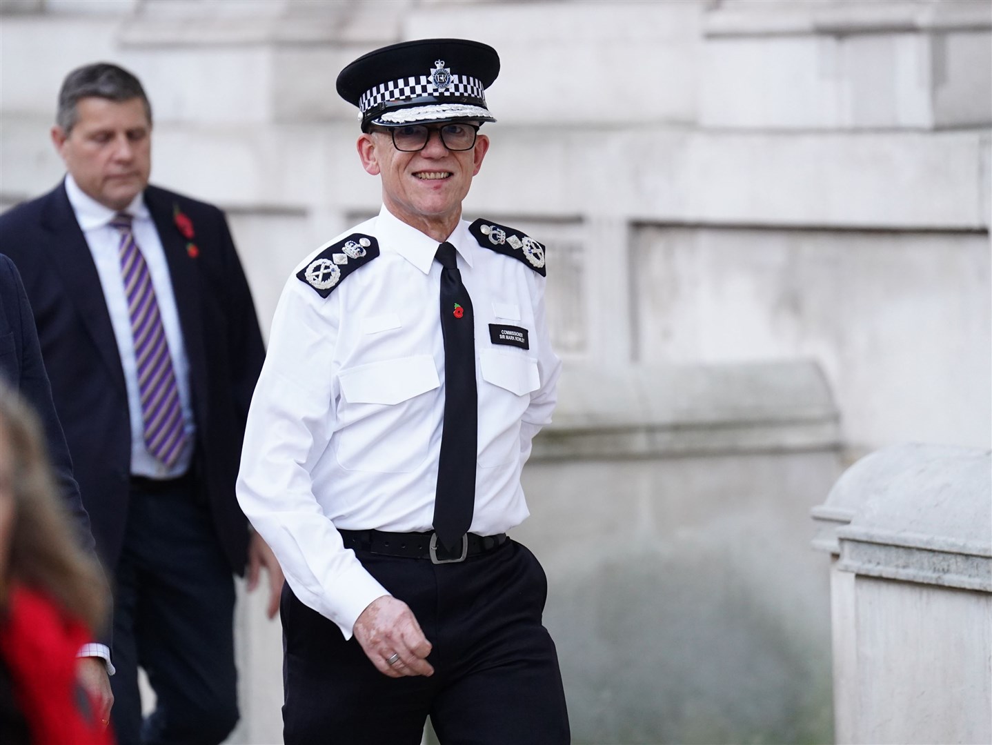 Metropolitan Police chief Sir Mark Rowley said the law would only allow him to ban a march in ‘extreme cases’ (James Manning/PA)