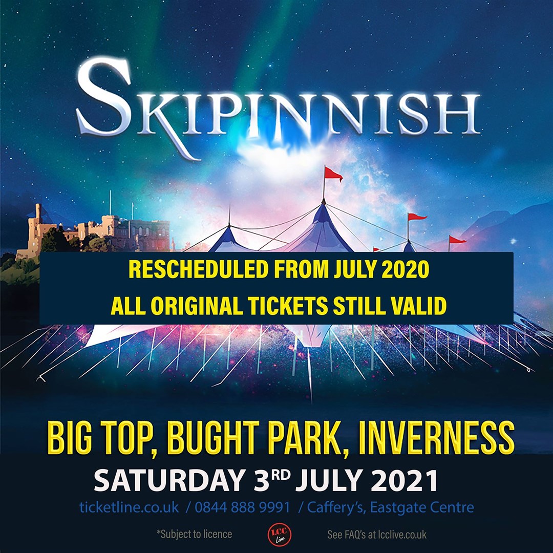 Skipinnish gig postponed till next year.
