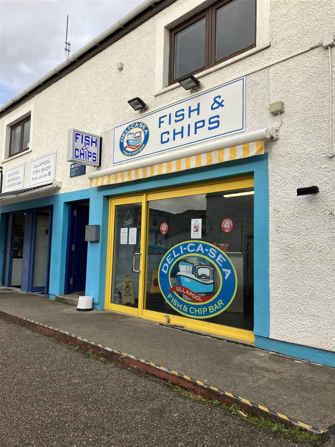 Delicasea Fish and Chips, in Ullapool on West Shore St. Picture: Iona MacDonald.