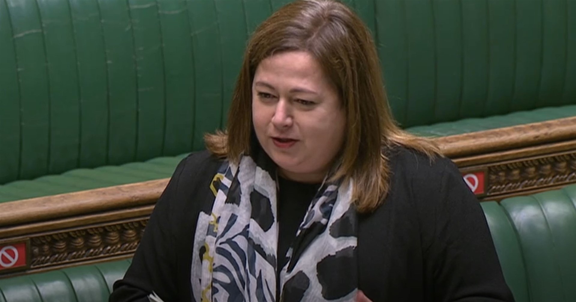 SNP MP Kirsten Oswald described the policies as ‘unspeakably cruel’ (House of Commons/PA)