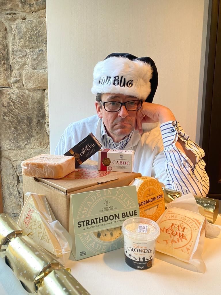 Highland Fine Cheeses’ Rory Stone was channelling Ebenezer Scrooge – until he embraced a new digital store to bring his products to Highland customers.