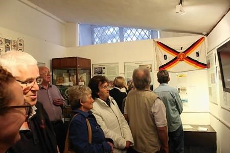 Local residents enjoy recalling the 'klondyke' days at the exhibition launch.