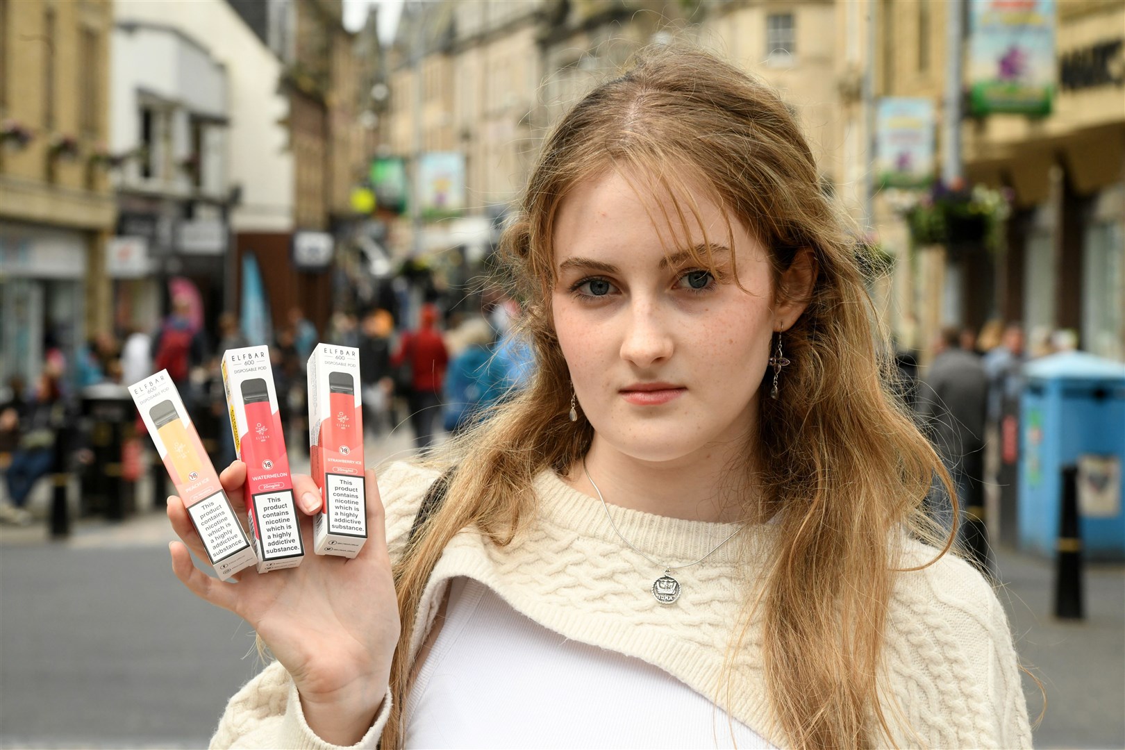Drew Hendry cited Iona MacDonald's work exposing underage vaping in Inverness as one of the many impressive stories she has published in her role. Picture: James Mackenzie.
