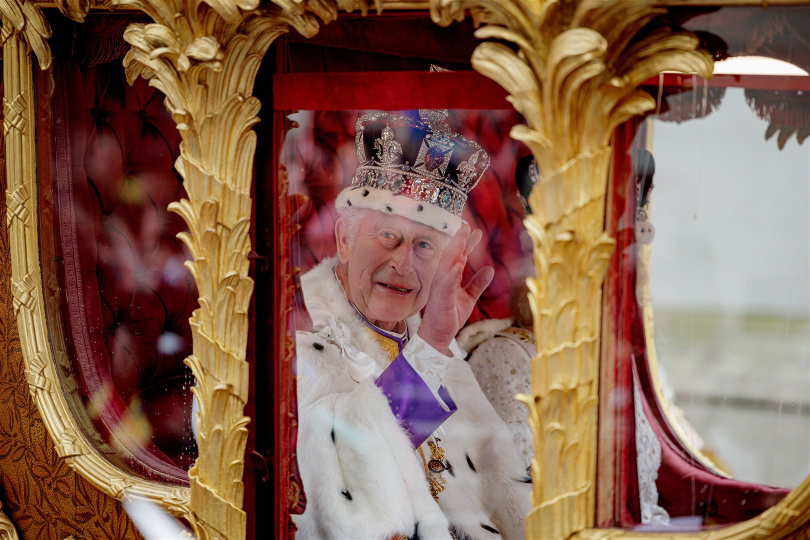 The King’s Coronation Procession (Rob Pinney/PA