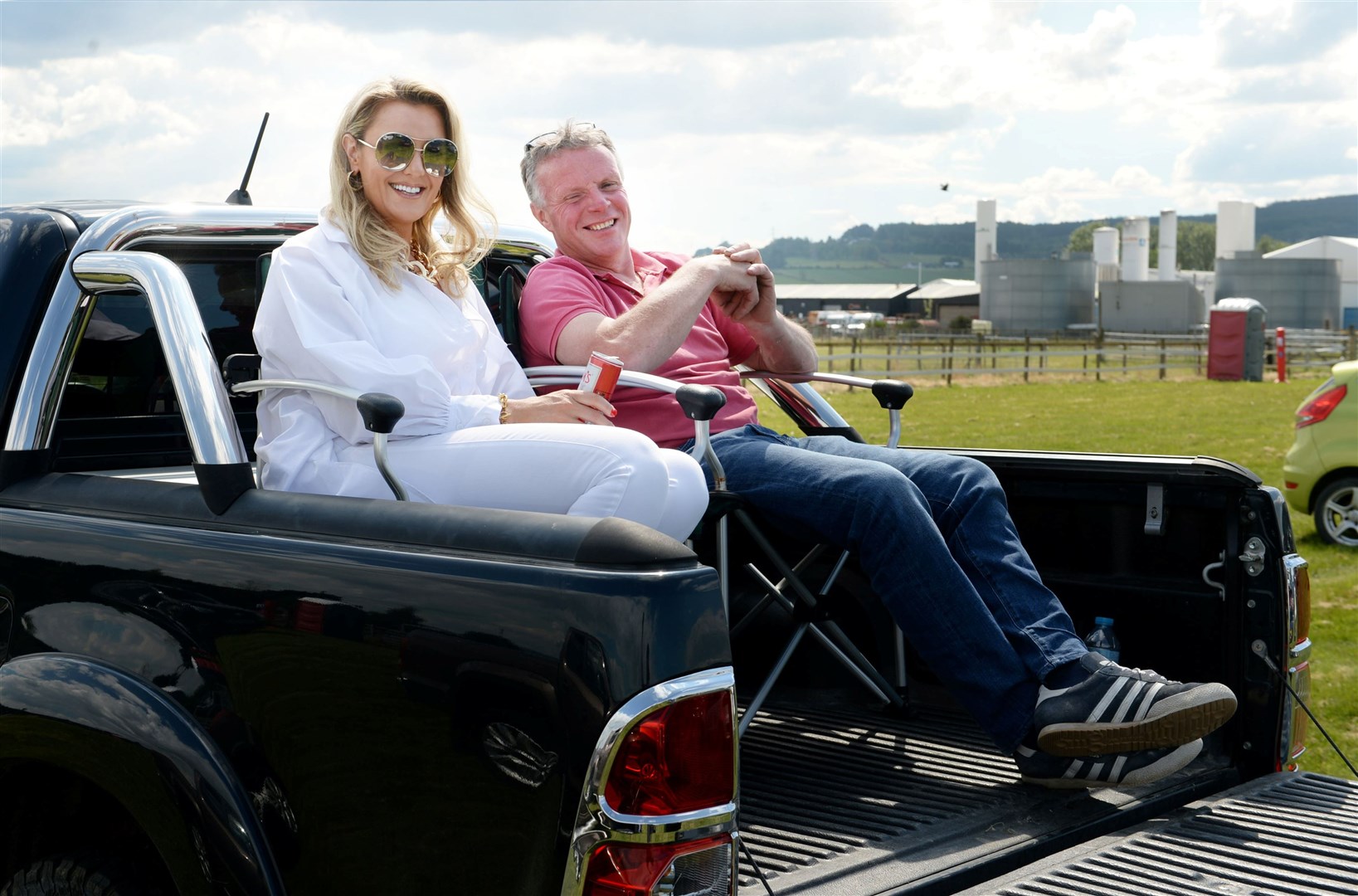 Roslyn Hallam and David Mackay. Picture: James Mackenzie