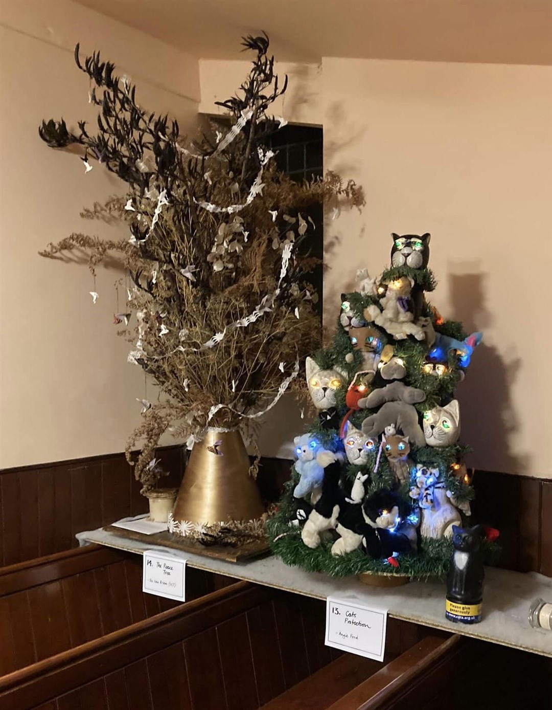 The Peace tree, and Cats Proetction tree.