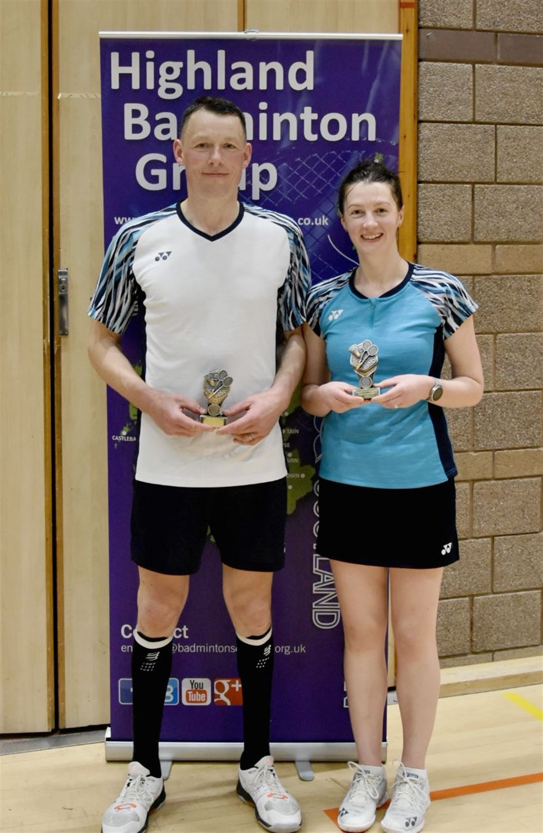 Mark and Shona Mackay were victorious at the Highland Open.