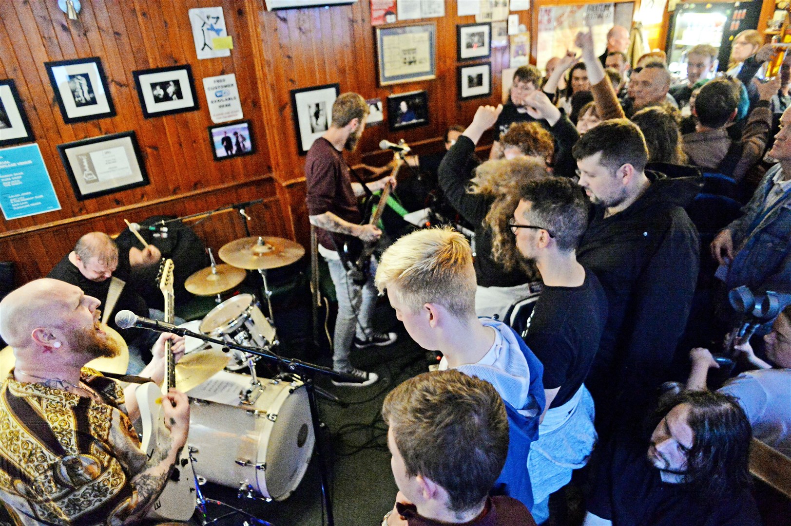 The pub has established itself as a popular music venue.