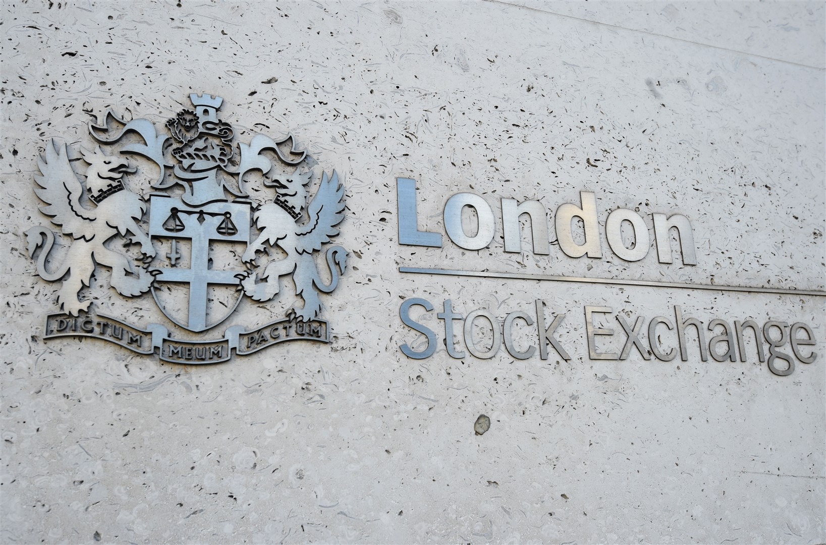 A view of the London Stock Exchange sign (Kirsty O’Connor/PA)