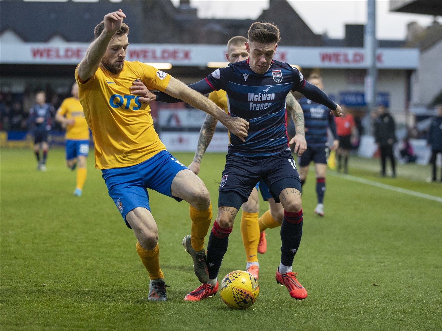 Ross County will face Kilmarnock on Wednesday night. Picture: Ken Macpherson