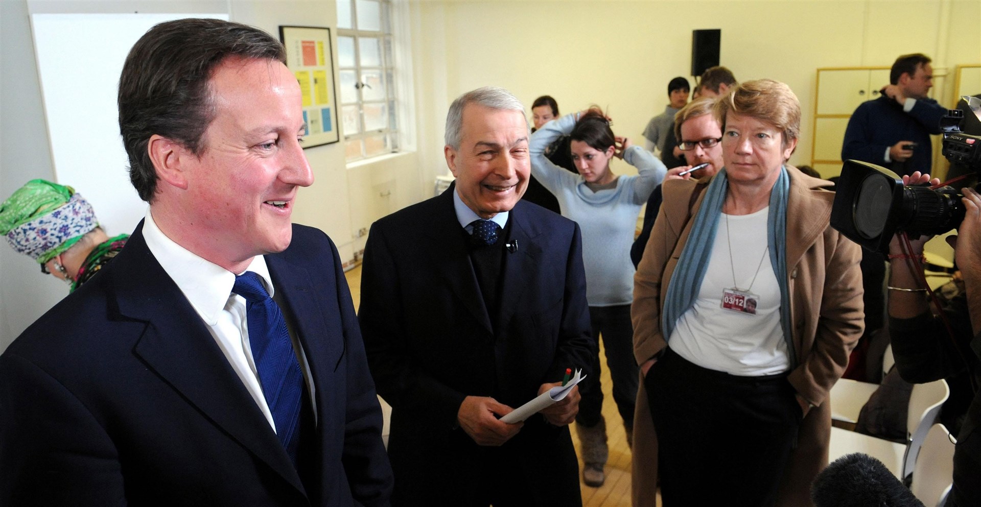 Frank Field with David Cameron who appointed him to head an independent review into poverty (Fiona Hanson/PA)