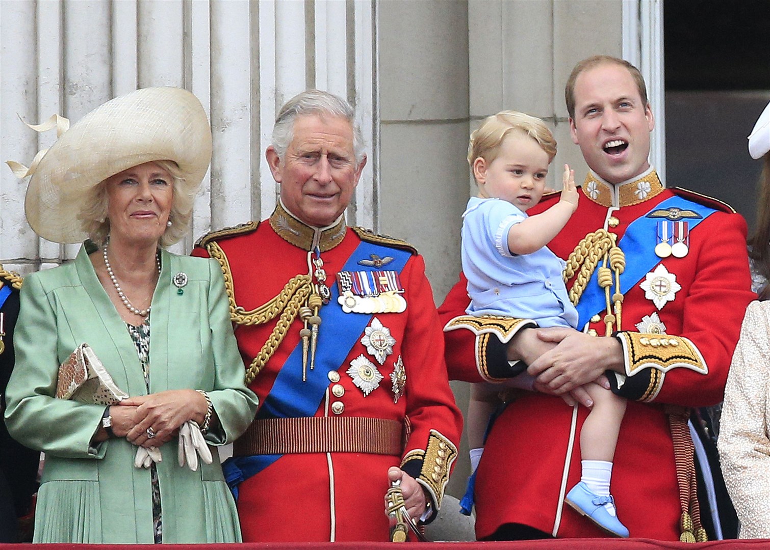 Charles III’s grandson is called Prince George (Jonathan Brady/PA)