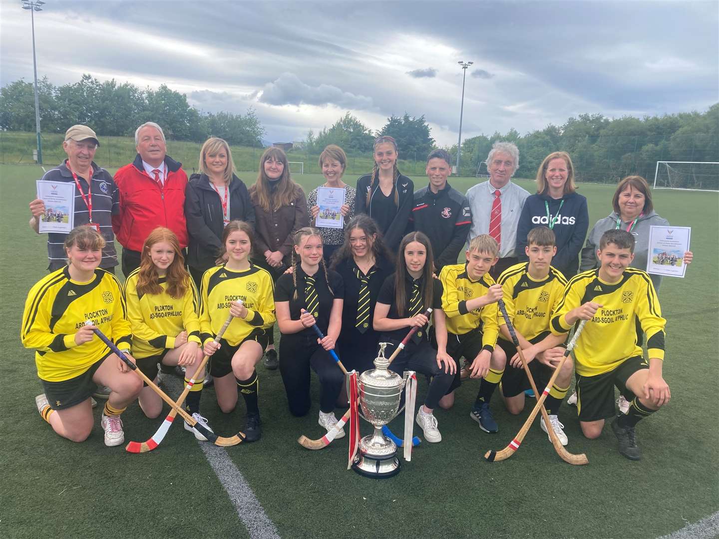 Plockton High School in Wester Ross has become the latest school of shinty, working with Kinlochshiel, Lochcarron and South Skye Juniors.