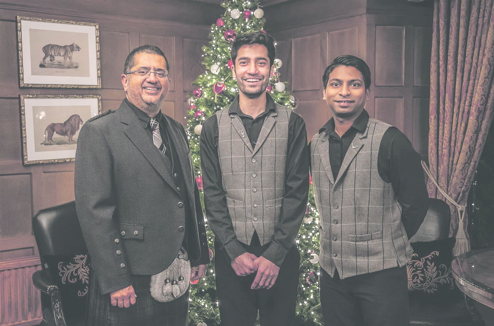Ruchir (left) and his team aim to create a unique experience.