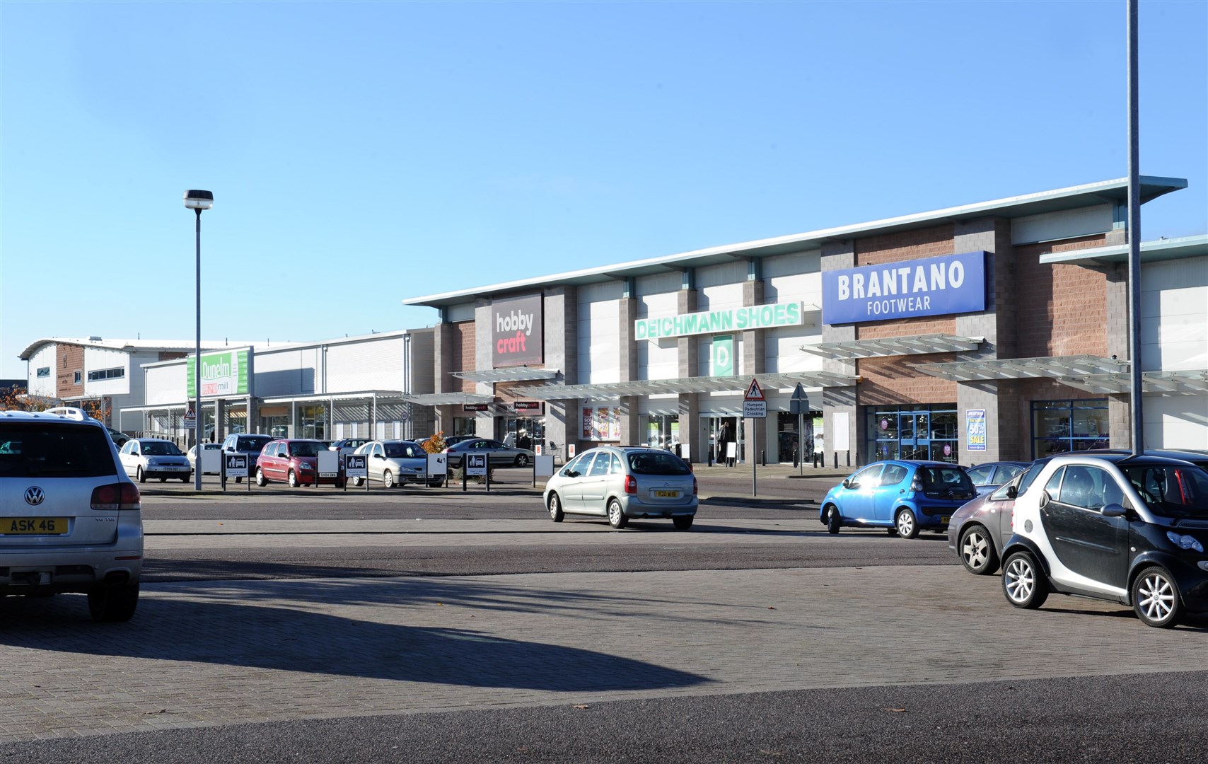 The former Brantano unit at Inches retail park in Inverness.