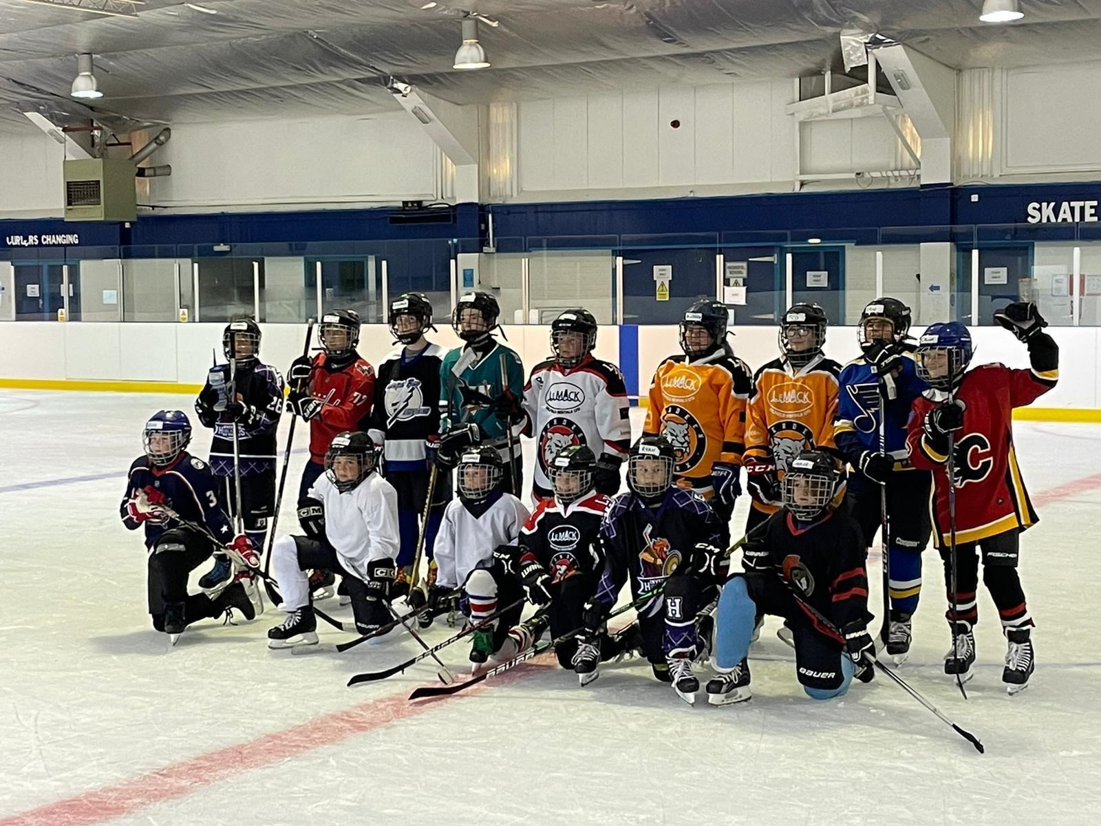 The Ice Hockey summer camp at Inverness Ice Centre.