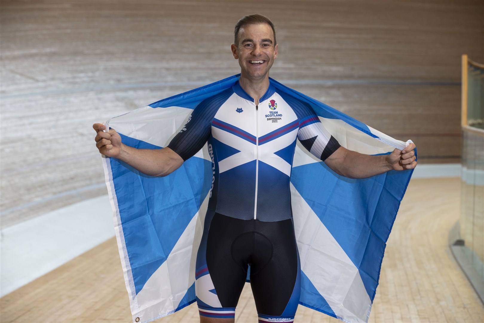 Team Scotland Cycling media day at Velodrome Glasgow Kyle Gordon