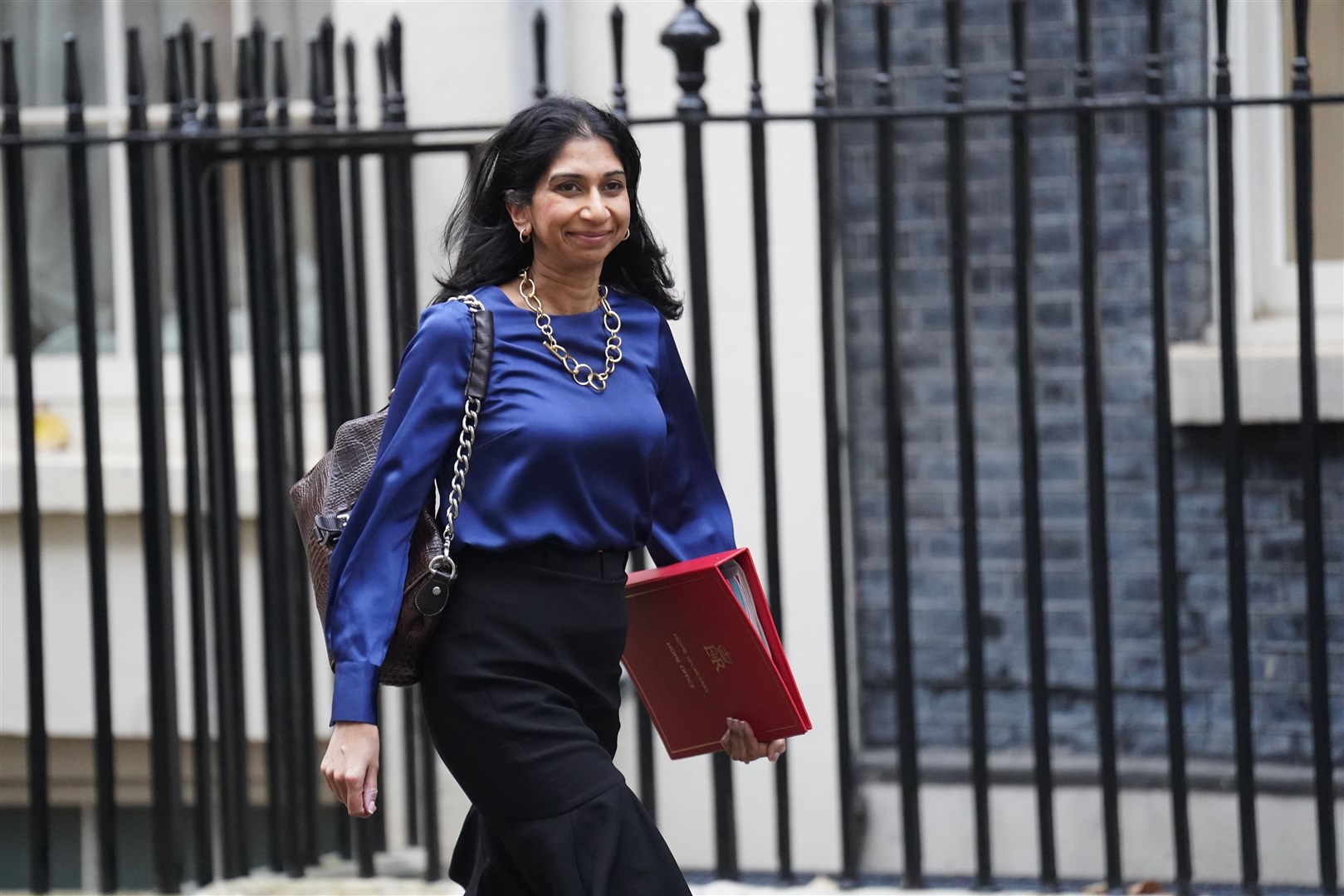 Home Secretary Suella Braverman has offered tough language as she promises to crack down on illegal migration (James Manning/PA)