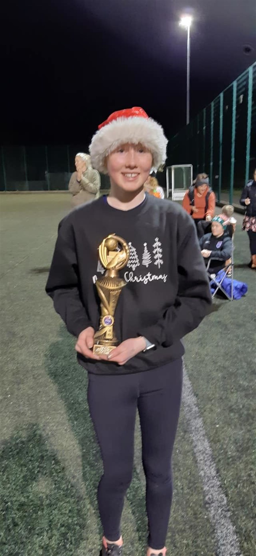 Ross County Girls' under-13 player of the year for 2021 was Amy Marshall.