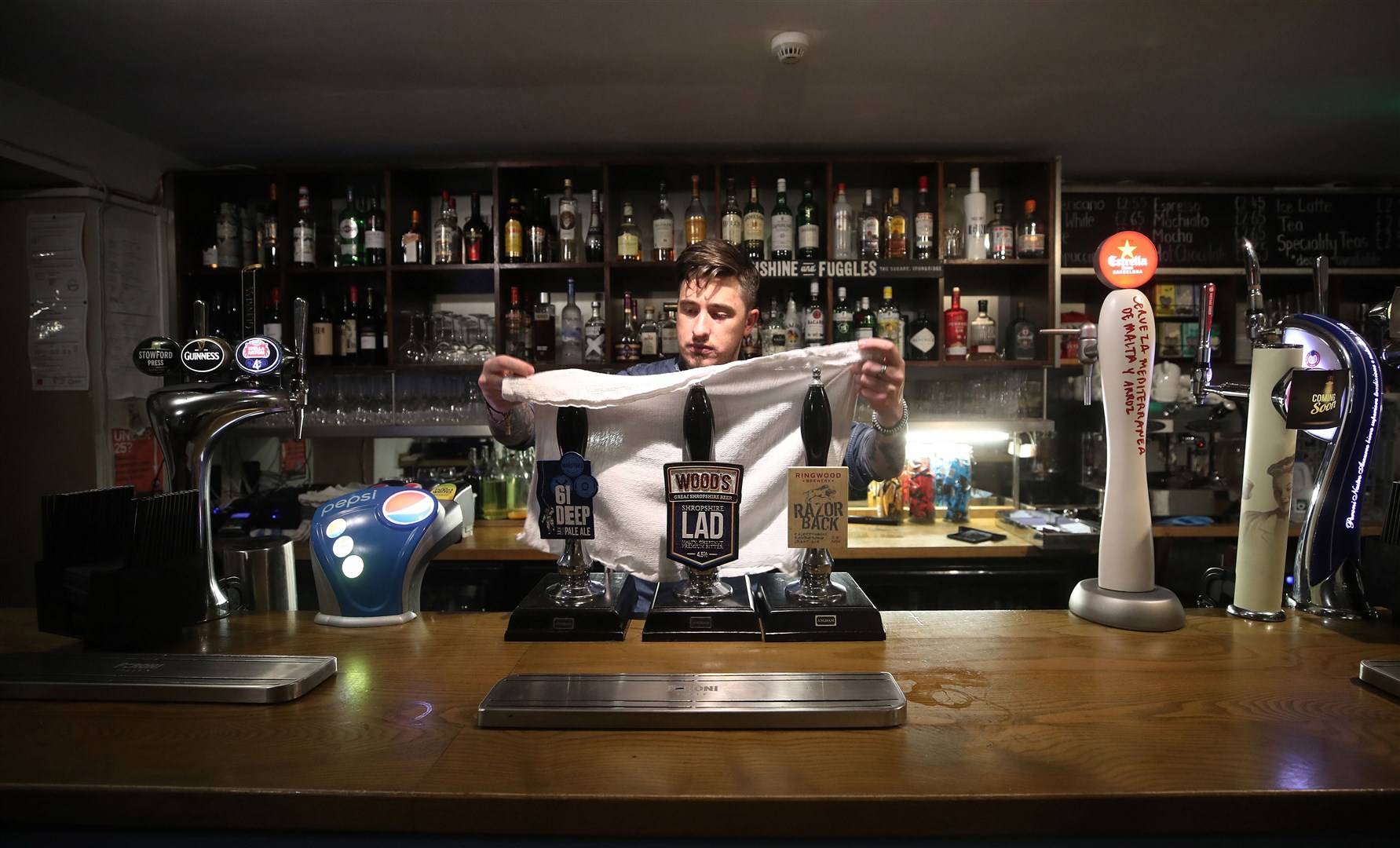 Some scientists have suggested pubs stay shut until May (Nick Potts/PA)