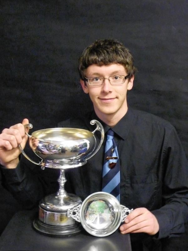 Ryan Moodie, who won the Endeavour Trophy
