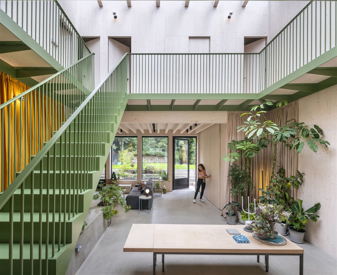 Green House, a revamped terraced house, was given the annual award by the Royal Institute of British Architects (Kilian O’Sullivan/Riba/PA)
