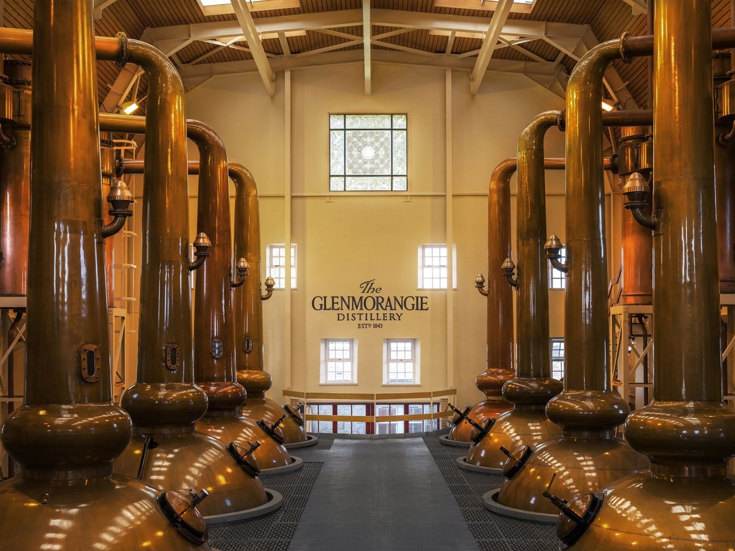 Glenmorangie Distillery in Tain