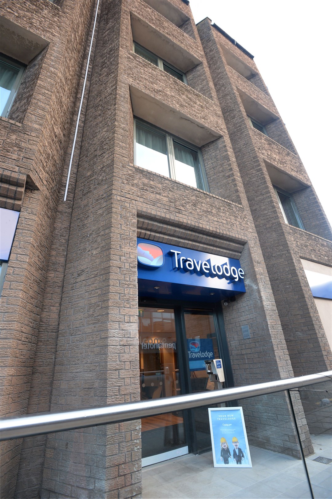 The Travelodge in Academy Street, Inverness.