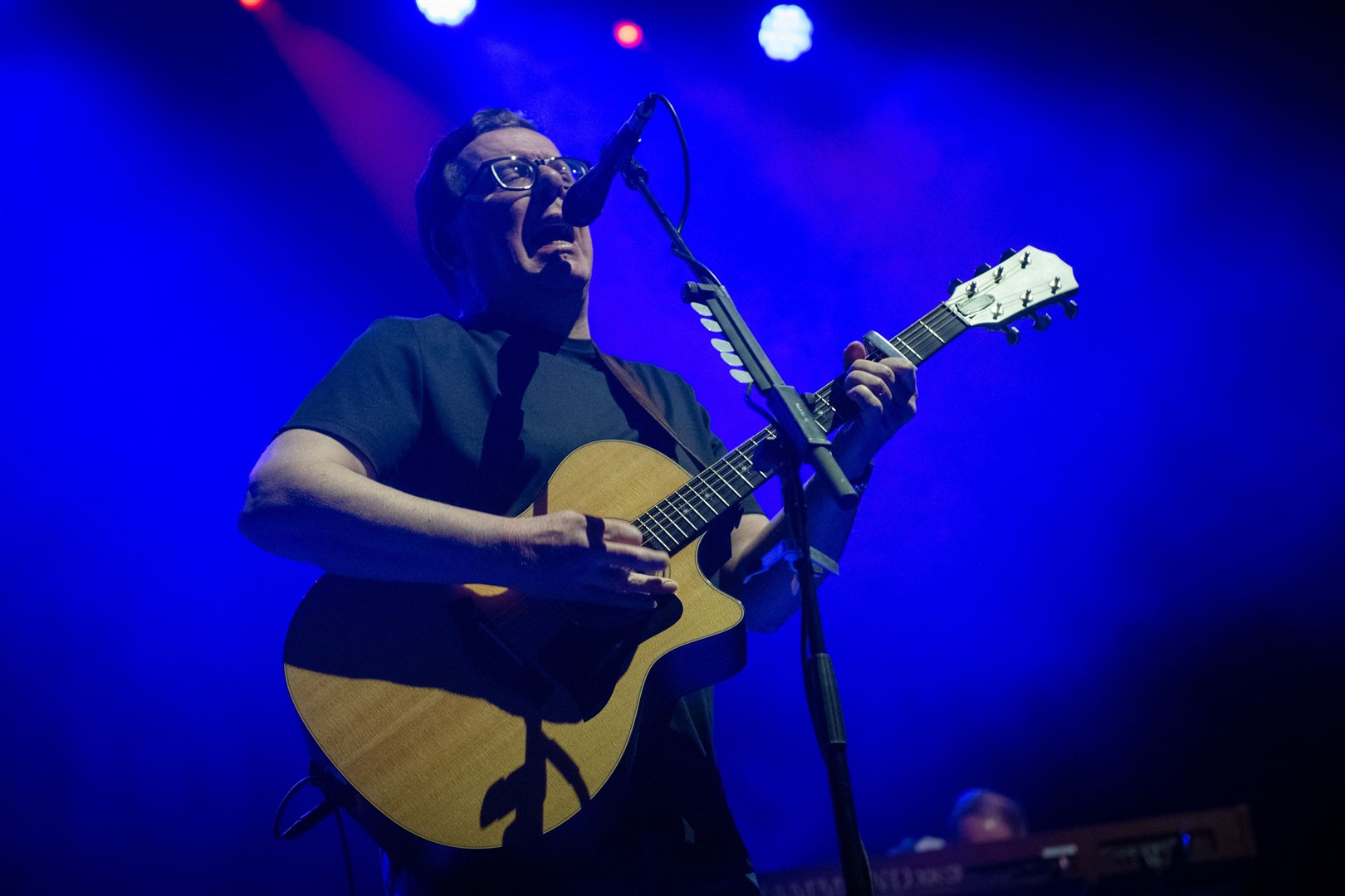 The Proclaimers' Charlie Reid in full voice. Picture: Callum Mackay