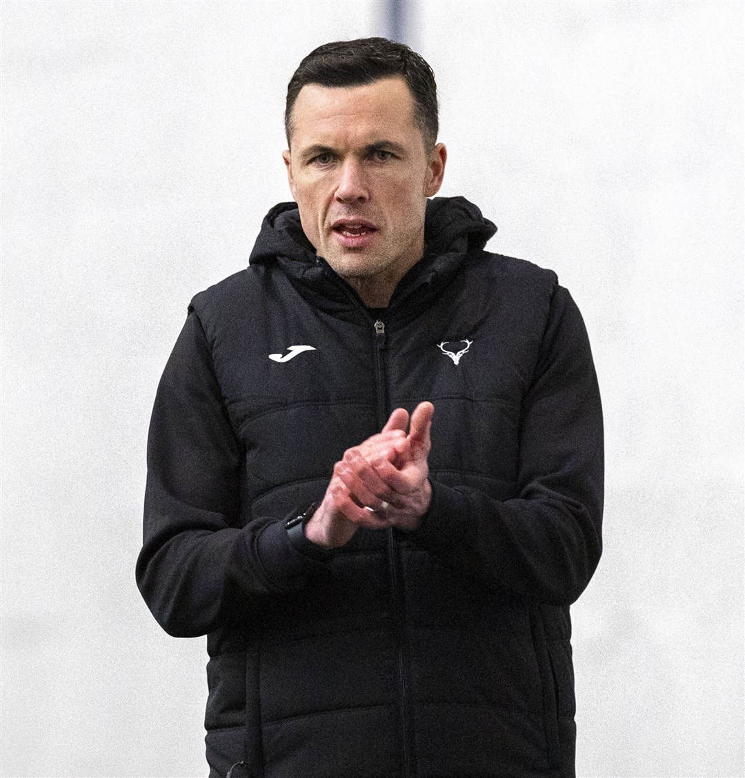 Picture - Ken Macpherson. See story. Ross County interim manager Don Cowie.